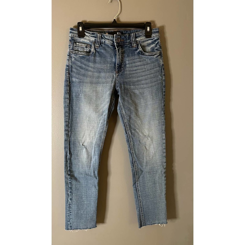 Kut from the Kloth Light Blue Straight Leg Jeans